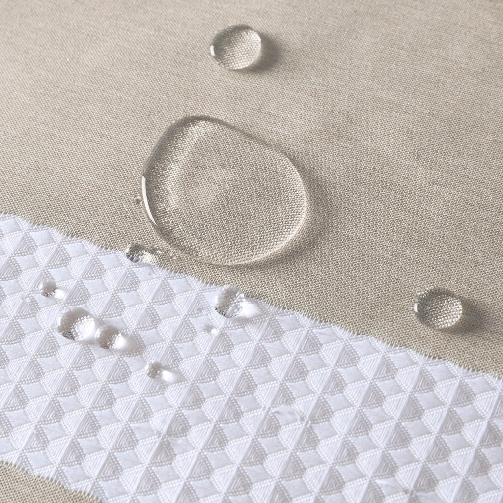 Madison Park Spa Waffle Shower Curtain with 3M Treatment