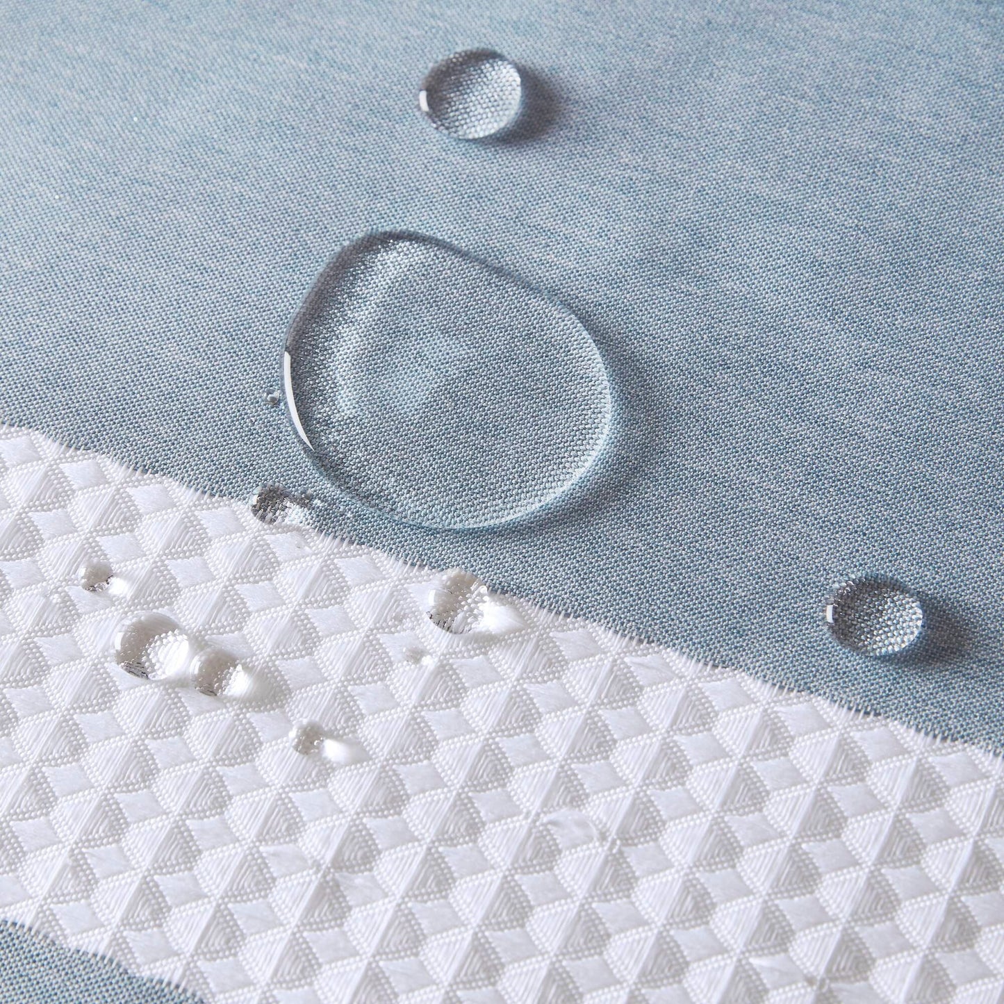 Madison Park Spa Waffle Shower Curtain with 3M Treatment