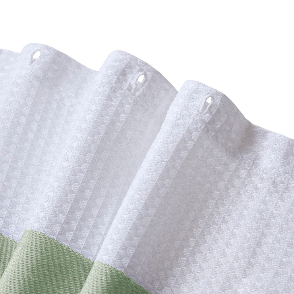 Madison Park Spa Waffle Shower Curtain with 3M Treatment