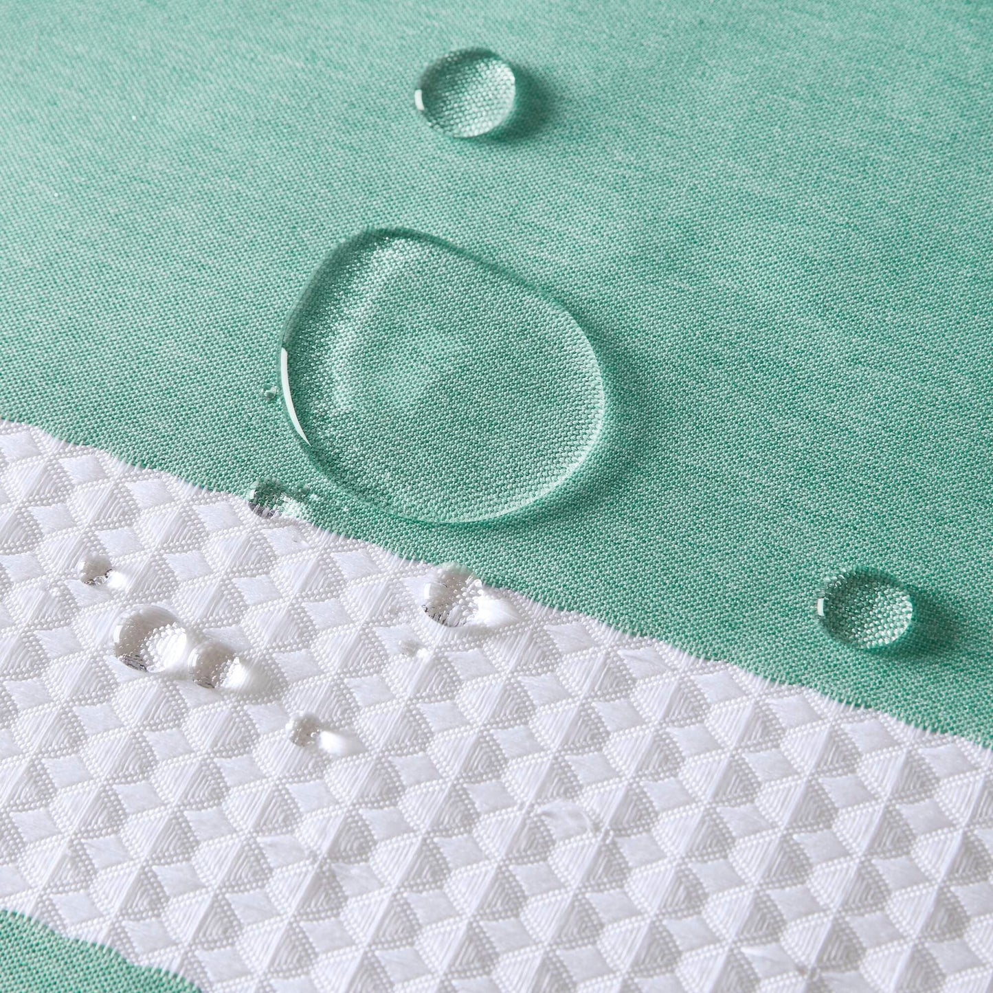 Madison Park Spa Waffle Shower Curtain with 3M Treatment