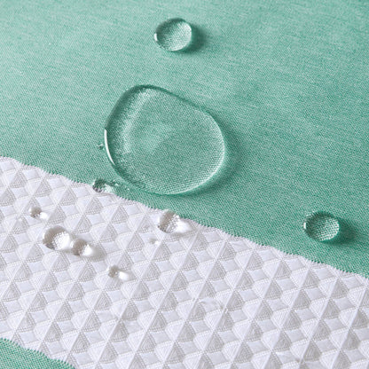 Madison Park Spa Waffle Shower Curtain with 3M Treatment