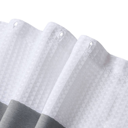 Madison Park Spa Waffle Shower Curtain with 3M Treatment