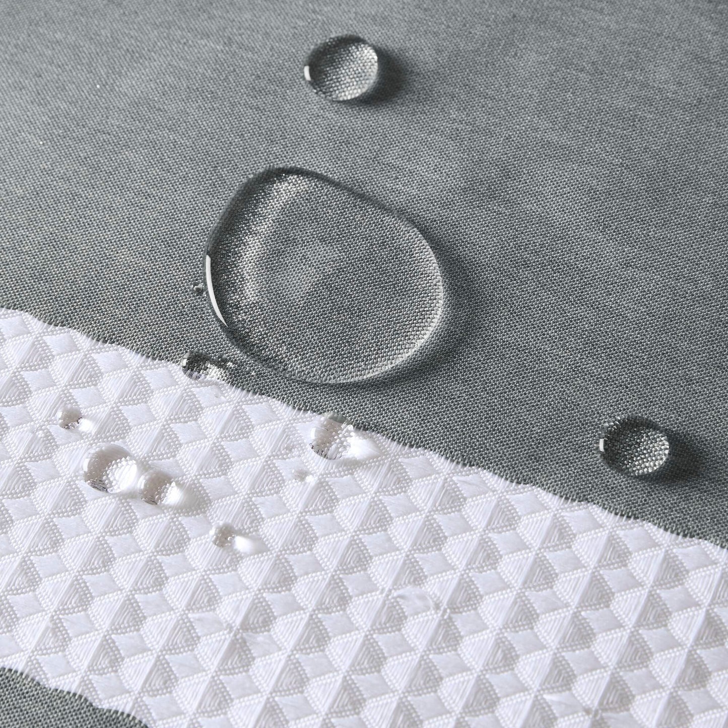 Madison Park Spa Waffle Shower Curtain with 3M Treatment