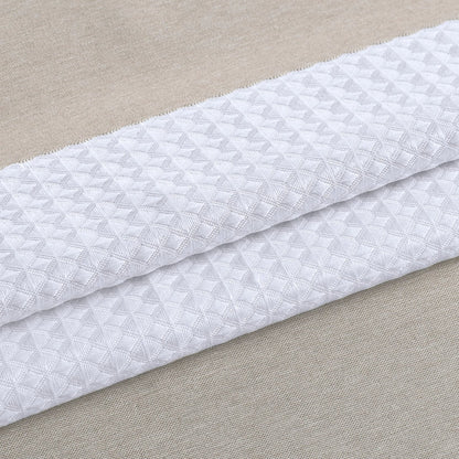 Madison Park Spa Waffle Shower Curtain with 3M Treatment