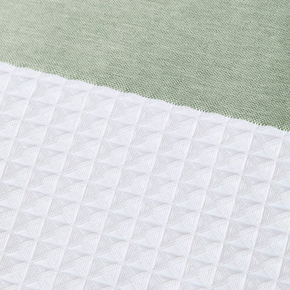 Madison Park Spa Waffle Shower Curtain with 3M Treatment