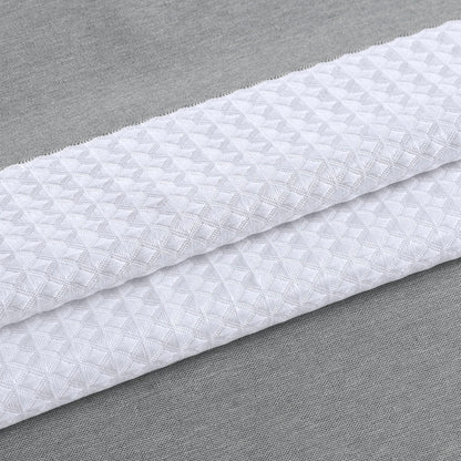 Madison Park Spa Waffle Shower Curtain with 3M Treatment