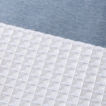 Madison Park Spa Waffle Shower Curtain with 3M Treatment