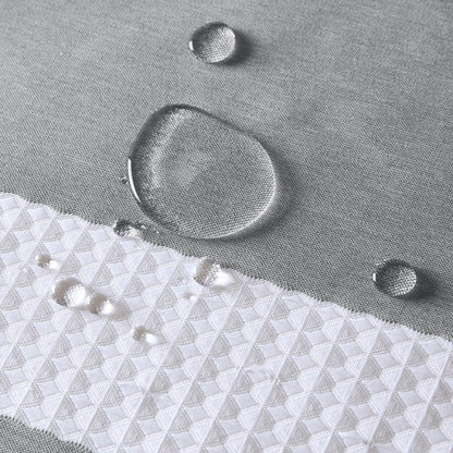 Madison Park Spa Waffle Shower Curtain with 3M Treatment