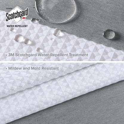 Madison Park Spa Waffle Shower Curtain with 3M Treatment