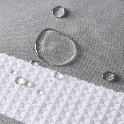 Madison Park Spa Waffle Shower Curtain with 3M Treatment