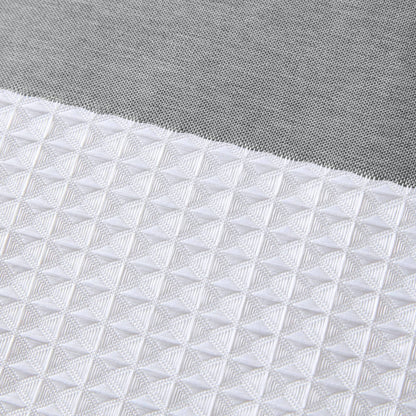 Madison Park Spa Waffle Shower Curtain with 3M Treatment