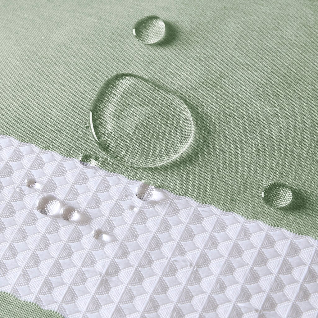 Madison Park Spa Waffle Shower Curtain with 3M Treatment