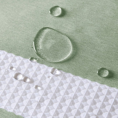 Madison Park Spa Waffle Shower Curtain with 3M Treatment