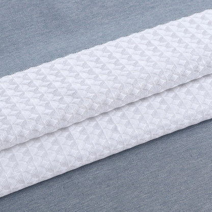 Madison Park Spa Waffle Shower Curtain with 3M Treatment