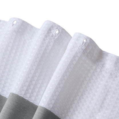 Madison Park Spa Waffle Shower Curtain with 3M Treatment