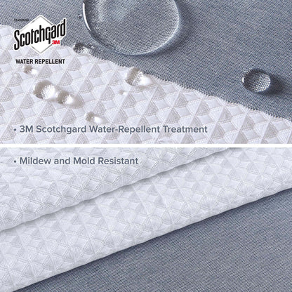 Madison Park Spa Waffle Shower Curtain with 3M Treatment