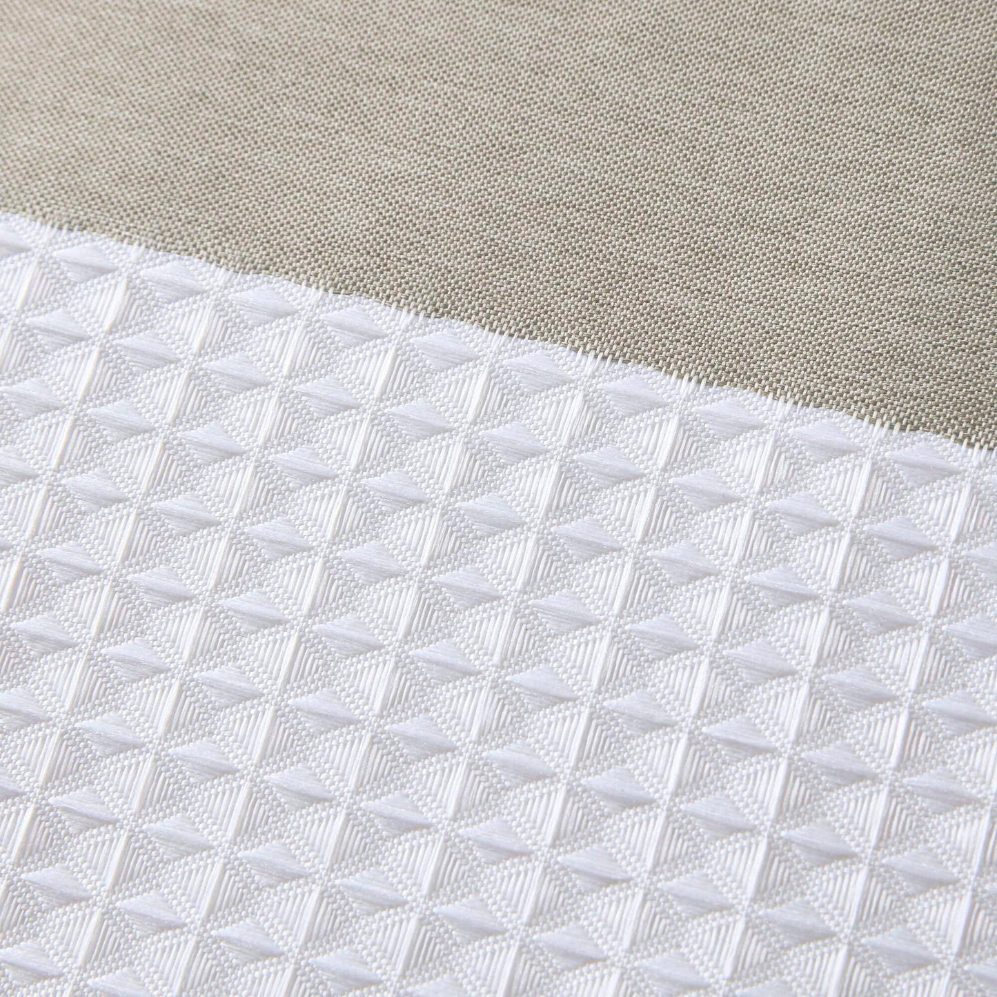 Madison Park Spa Waffle Shower Curtain with 3M Treatment