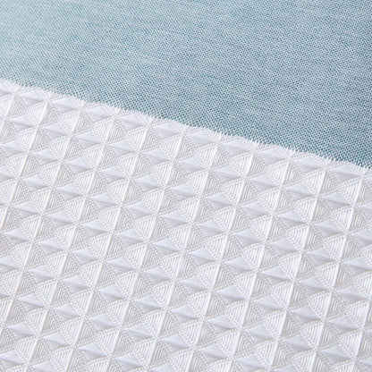 Madison Park Spa Waffle Shower Curtain with 3M Treatment