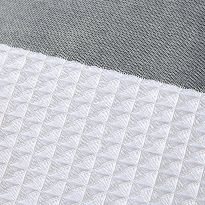 Madison Park Spa Waffle Shower Curtain with 3M Treatment