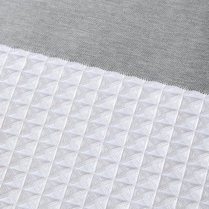 Madison Park Spa Waffle Shower Curtain with 3M Treatment