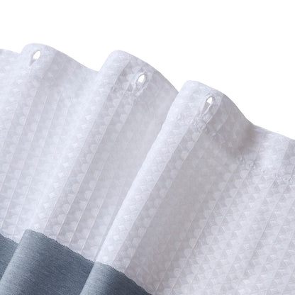 Madison Park Spa Waffle Shower Curtain with 3M Treatment