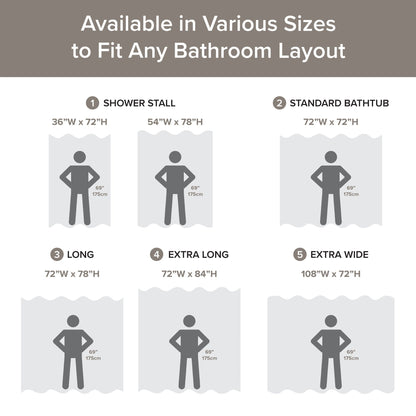 Madison Park Spa Waffle Shower Curtain with 3M Treatment