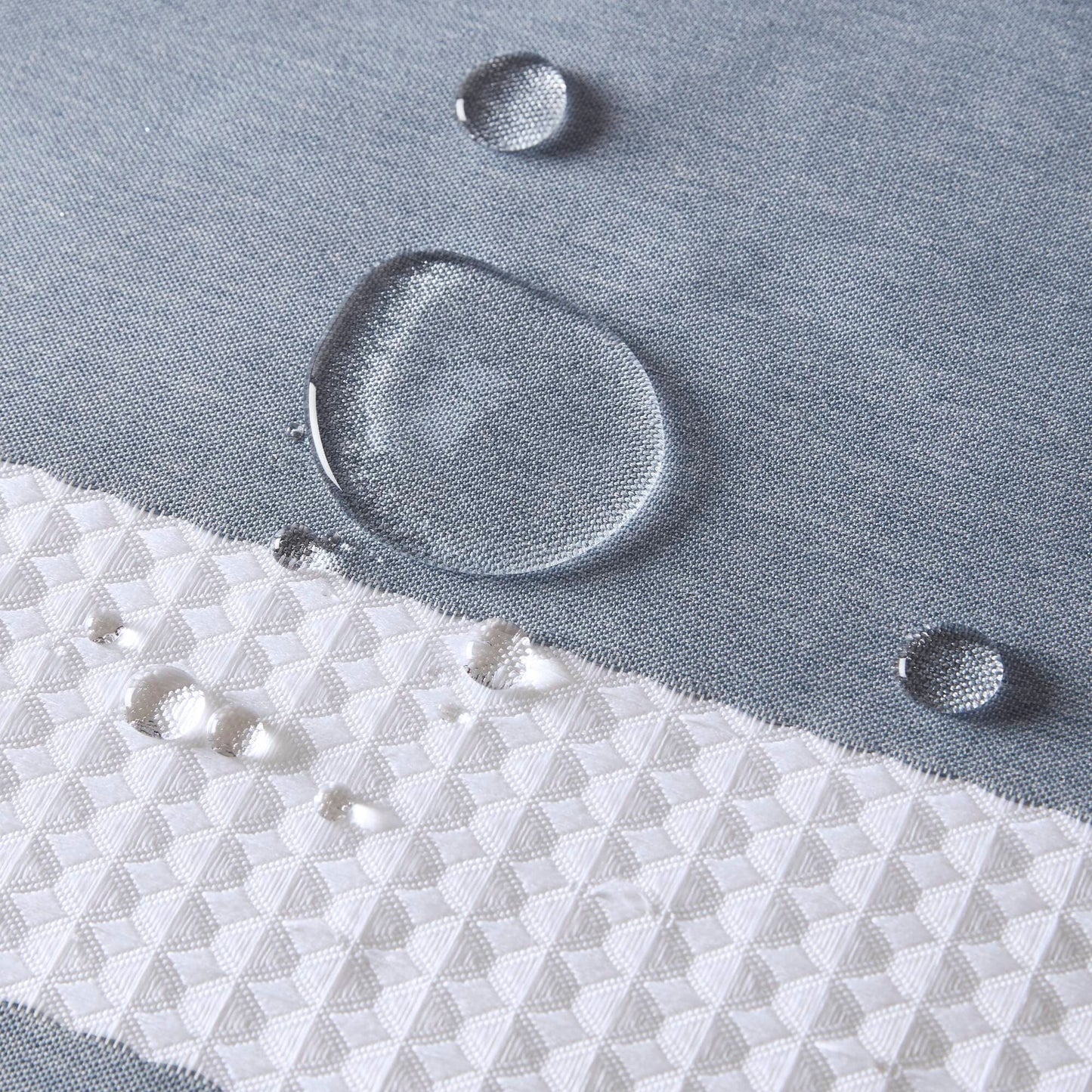 Madison Park Spa Waffle Shower Curtain with 3M Treatment