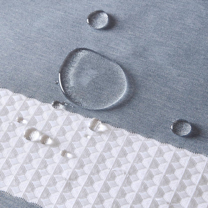 Madison Park Spa Waffle Shower Curtain with 3M Treatment