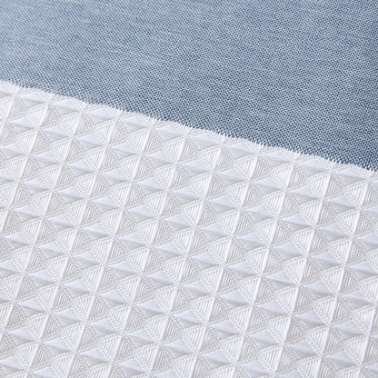 Madison Park Spa Waffle Shower Curtain with 3M Treatment