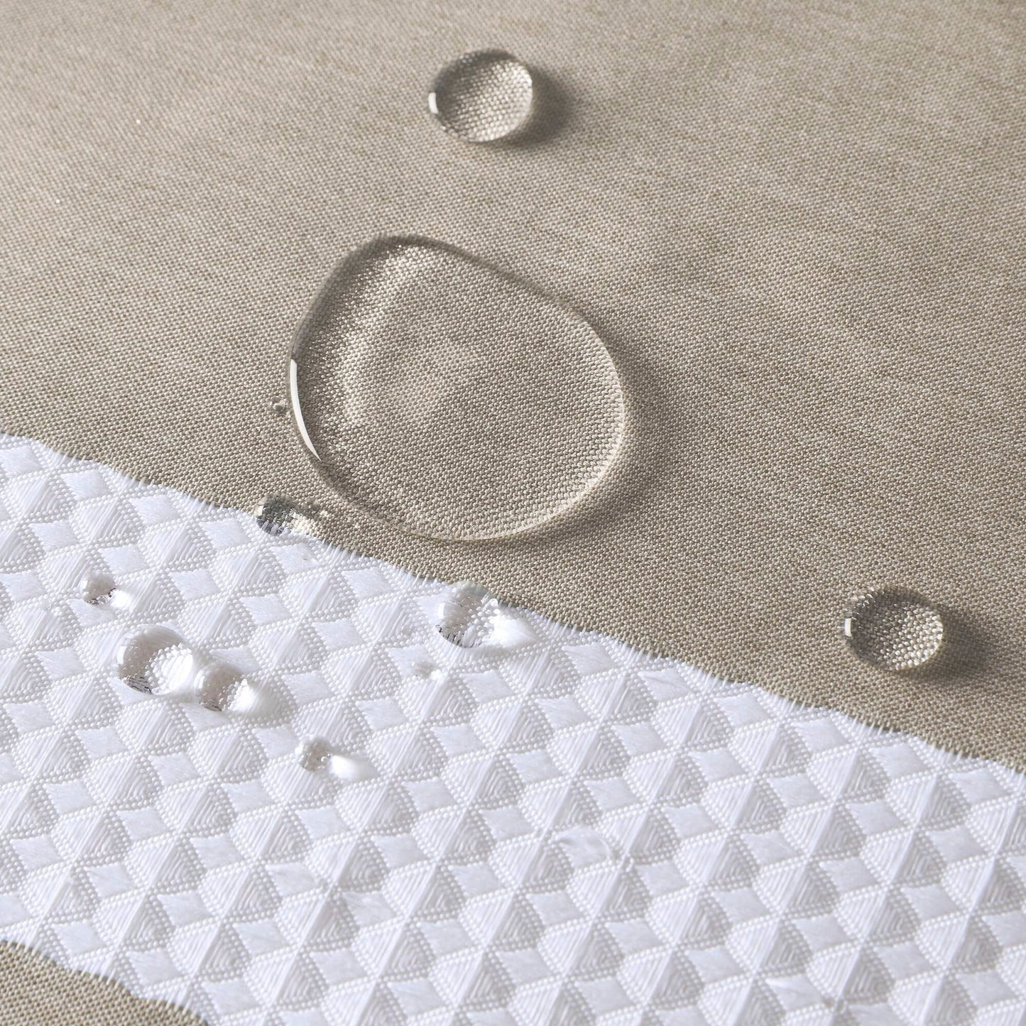 Madison Park Spa Waffle Shower Curtain with 3M Treatment