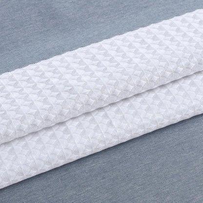 Madison Park Spa Waffle Shower Curtain with 3M Treatment