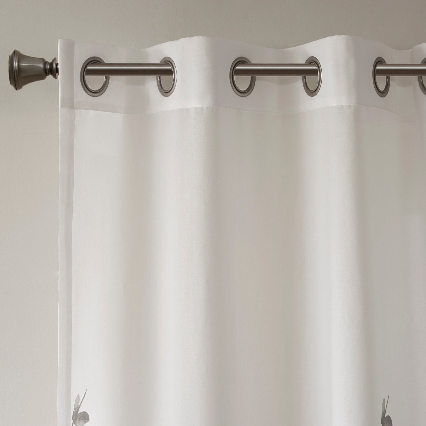 Madison Park Vera Burnout Printed Curtain Panel Single