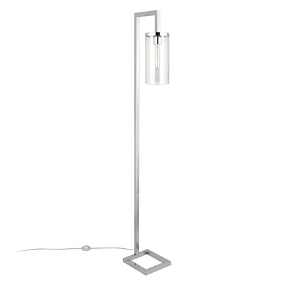 Malva 67.75 Tall Floor Lamp with Glass Shade - 11 Wide