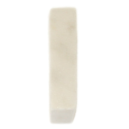 Marble Helvetica Letter White