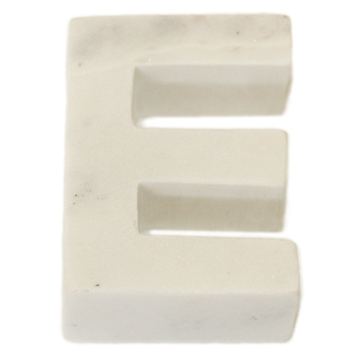 Marble Helvetica Letter White