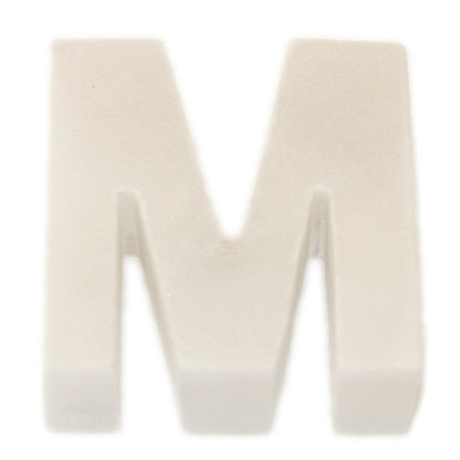 Marble Helvetica Letter White