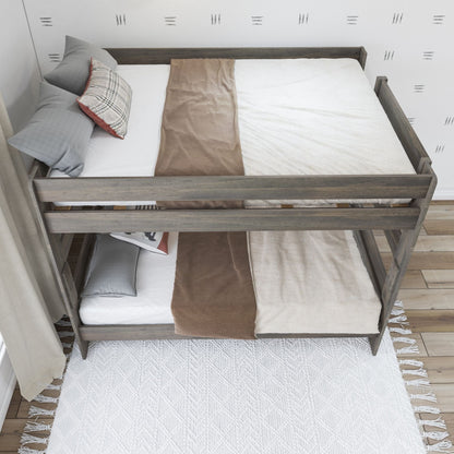 Max and Lily Farmhouse Queen over Queen Bunk Bed