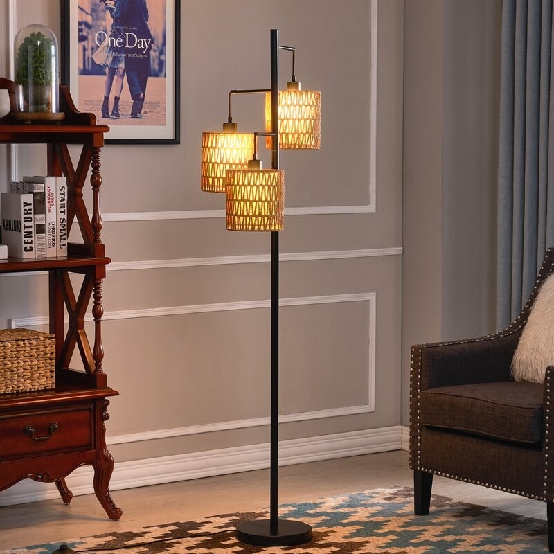 Maxax 65 Tree Floor Lamp - Wood