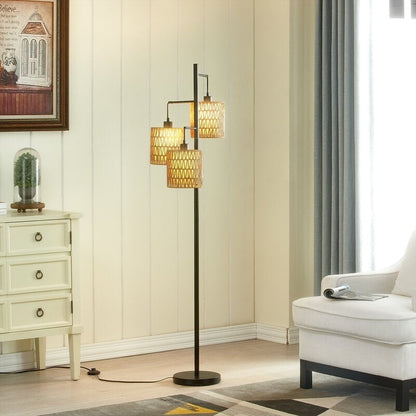 Maxax 65 Tree Floor Lamp - Wood