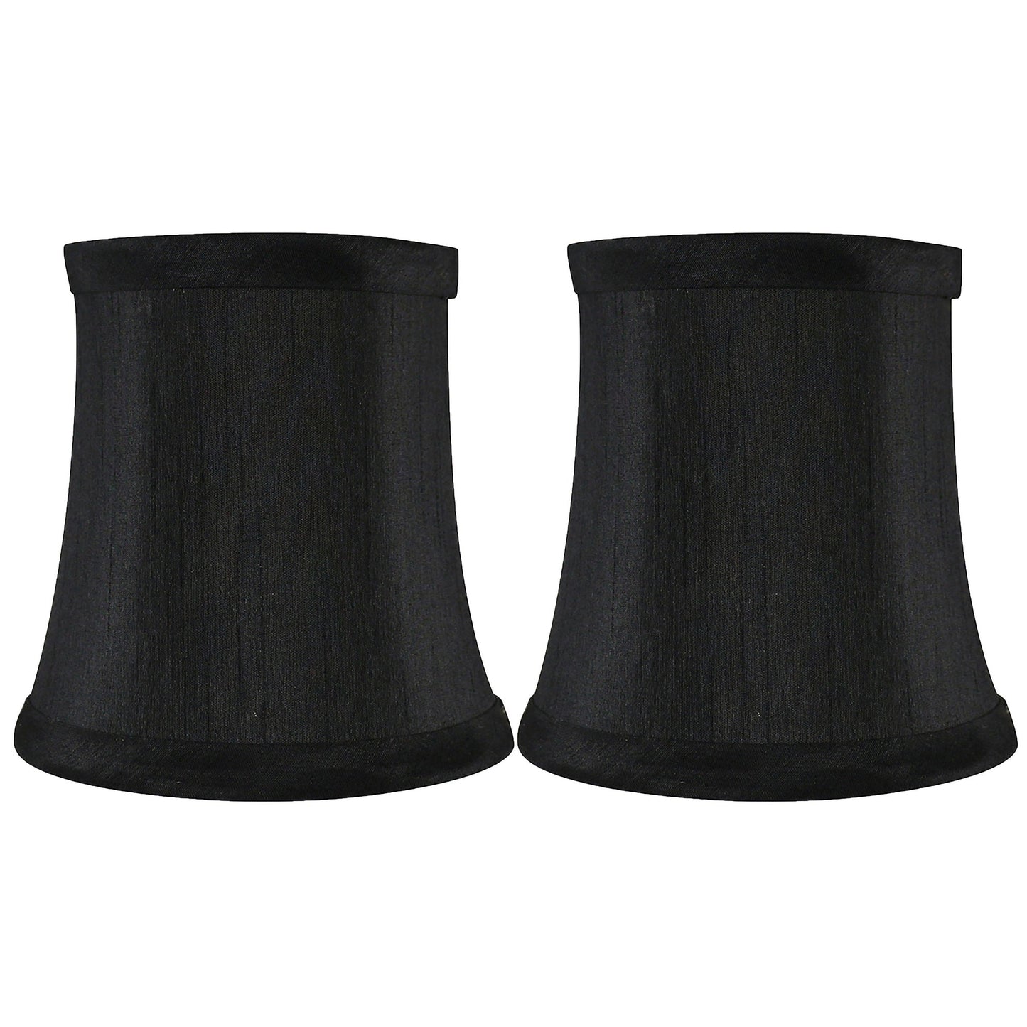 Meriville Chandelier Lamp Shades, 3-inch by 4.5-inch by 4.5-inch, Clip-on