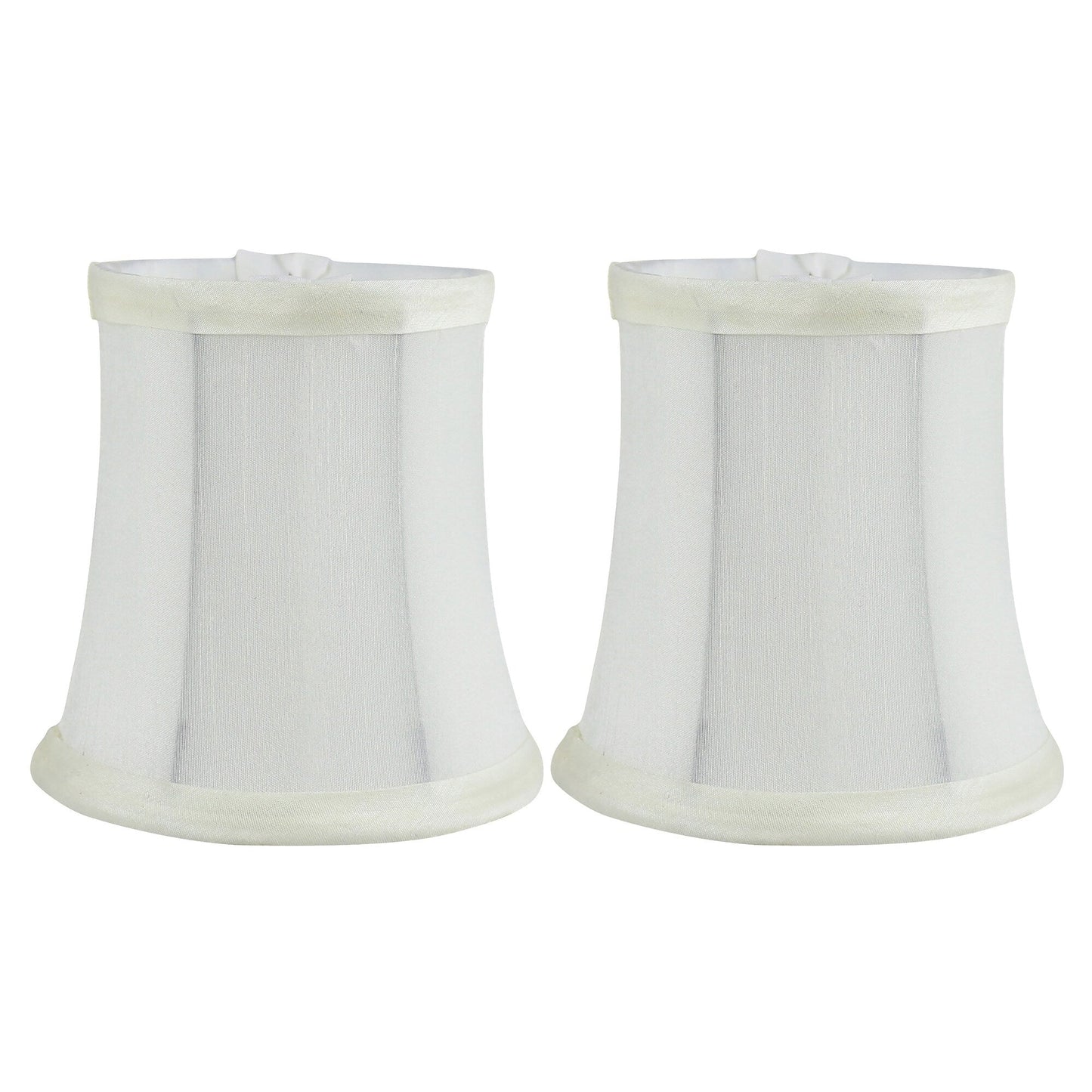 Meriville Chandelier Lamp Shades, 3-inch by 4.5-inch by 4.5-inch, Clip-on