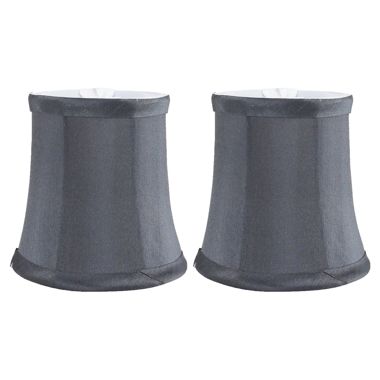 Meriville Chandelier Lamp Shades, 3-inch by 4.5-inch by 4.5-inch, Clip-on