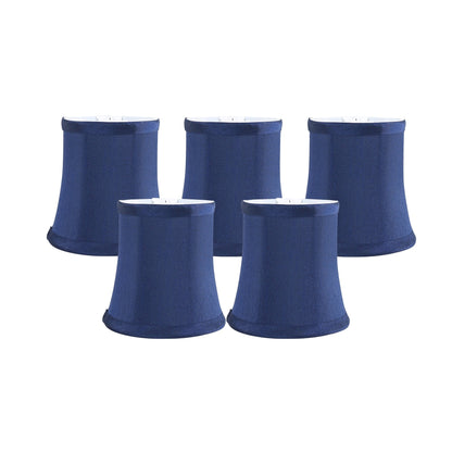 Meriville Chandelier Lamp Shades, 3-inch by 4.5-inch by 4.5-inch, Clip-on