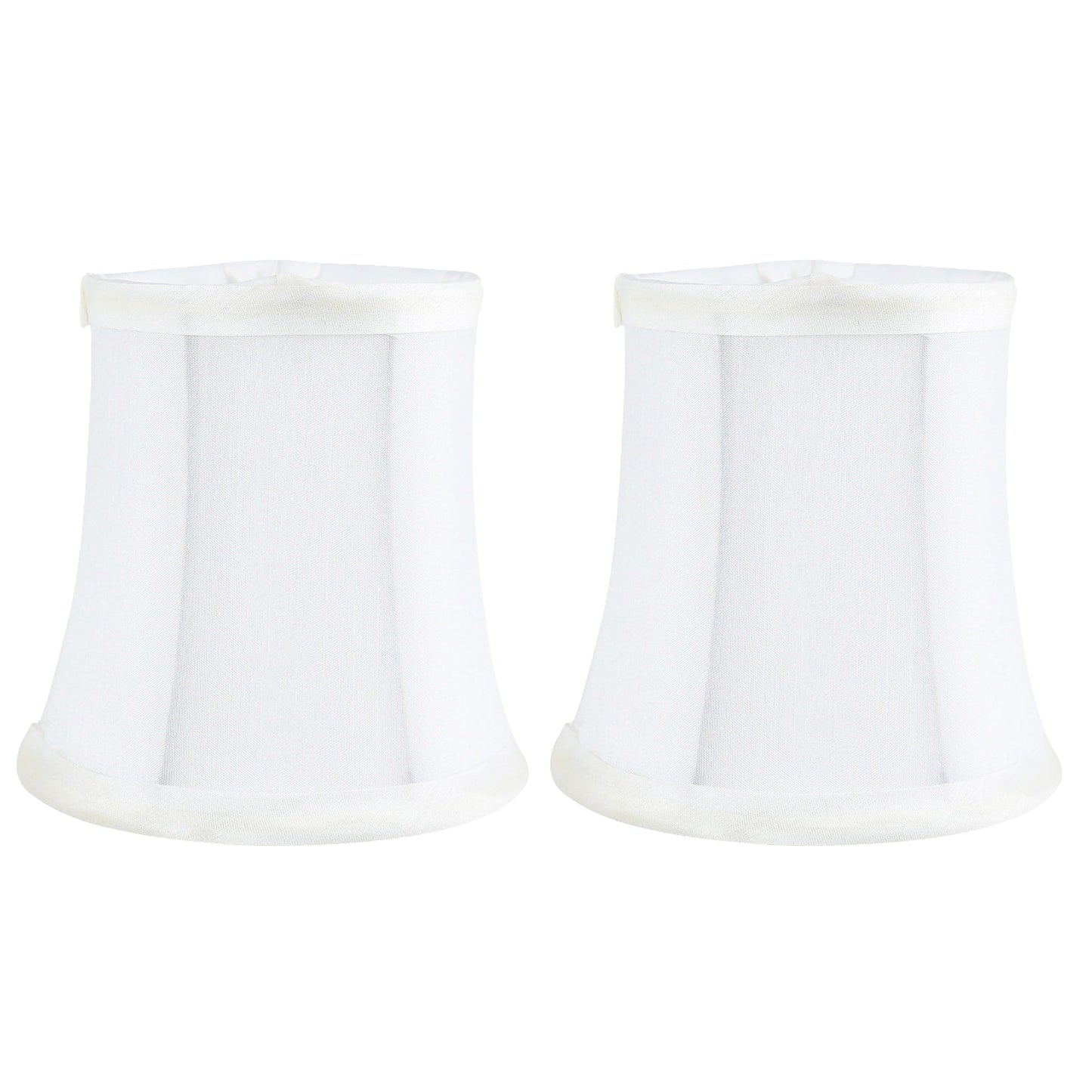 Meriville Chandelier Lamp Shades, 3-inch by 4.5-inch by 4.5-inch, Clip-on