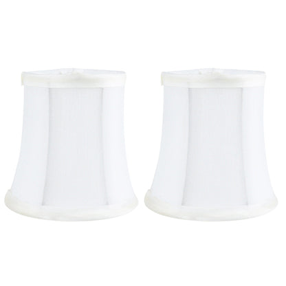 Meriville Chandelier Lamp Shades, 3-inch by 4.5-inch by 4.5-inch, Clip-on