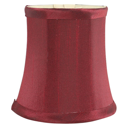 Meriville Chandelier Lamp Shades, 3-inch by 4.5-inch by 4.5-inch, Clip-on