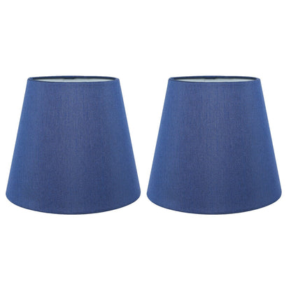 Meriville Faux Silk Clip On Chandelier Lamp Shades, 4-inch by 6-inch by 5-inch