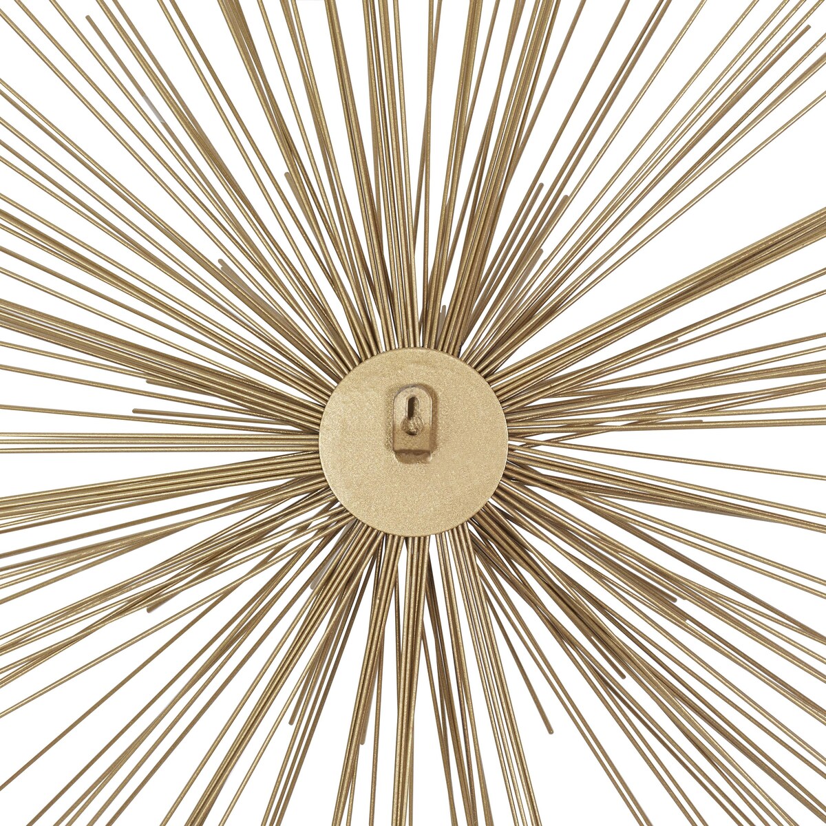 Metal Starburst Large 3D Home Wall Decor - Gold - Roche River Decor