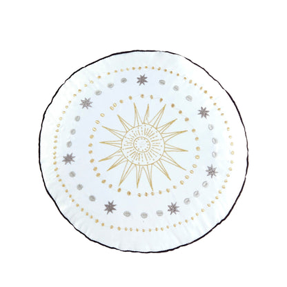 Intelligent Design Kids Ariella Starry Sky Metallic Comforter Set with Throw Pillow