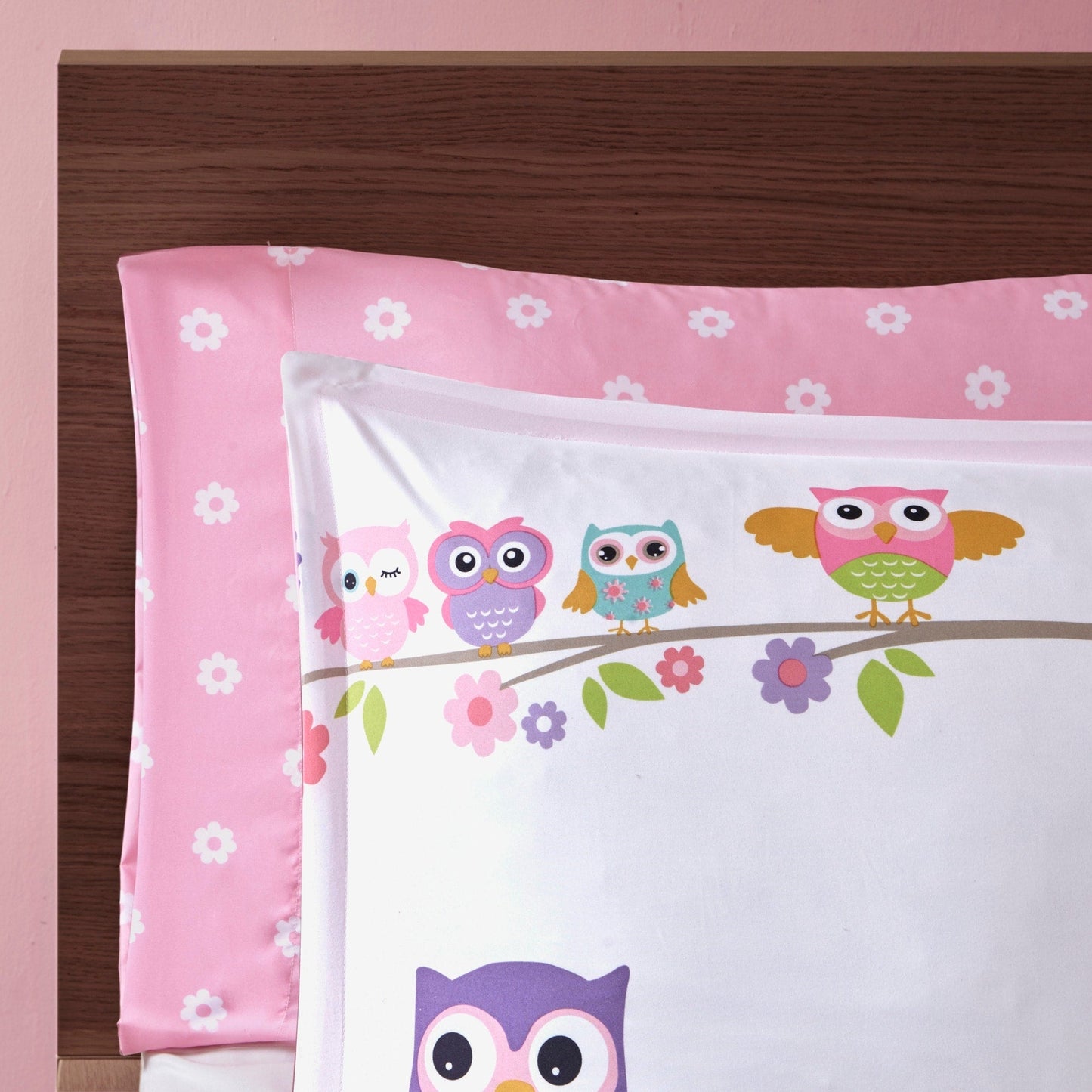Intelligent Design Kids Nocturnal Nellie Owl Comforter Set with Bed Sheets